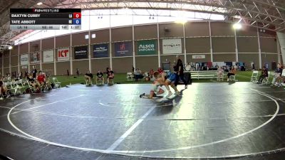 132 lbs Daxtyn Curry, Louisiana vs Tate Abbott, Nebraska