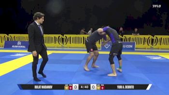 Yuri A. DeBrito vs Bulat Naidanov 2025 Pan IBJJF Jiu-Jitsu No-Gi Championship