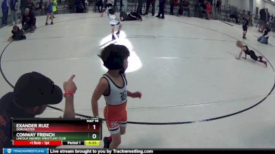 4 lbs Quarterfinal - Exander Ruiz, Dorchester vs Conway French, Lincoln Squires Wrestling Club