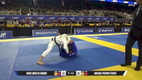 Michael Patrick Teruel vs Jorge Aires De Aquino 2026 Pan Jiu Jitsu IBJJF Championship