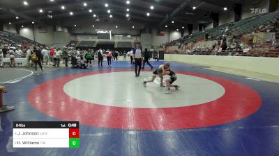 84 lbs Consolation - Jesse Johnson, Jackson County Wrestling Club vs Hatcher Williams, The Storm Wrestling Center