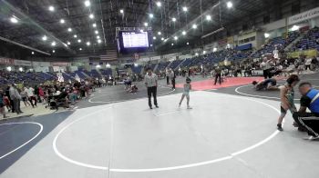 46 lbs Rr Rnd 3 - Brandon Trout Jr., Westen Nebraska Elite vs Luciano Hernandez, Fort Lupton Bluedevils