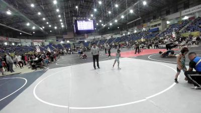 46 lbs Rr Rnd 3 - Brandon Trout Jr., Westen Nebraska Elite vs Luciano Hernandez, Fort Lupton Bluedevils