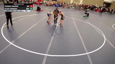 12U - 117 lbs Cons. Round 2 - Jace Schwartz, North Branch Wrestling vs Shooter Vittera, Wayzata Youth Wrestling