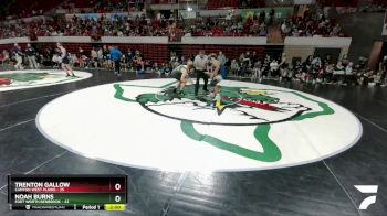 190 lbs Round 3 (8 Team) - Trenton Gallow, Canyon West Plains vs Noah Burns, Fort Worth Benbrook