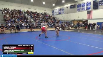 126 lbs Cons. Round 2 - Christopher Ferguson, Huntington Beach vs Logan Pistilli, Huntington Beach