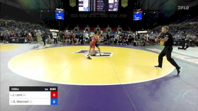 138 lbs Cons 16 #2 - Johnny Leck, KS vs Gavin Weichelt, CO