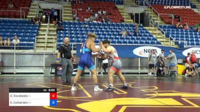220 lbs Cons 16 #2 - Guillermo Escobedo, California vs Steven Culberson, Oklahoma