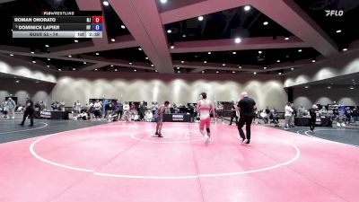 74 lbs Cons. Round 2 - Roman Onorato, NJ vs Dominick LaPier, NY