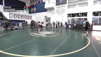 126 lbs Cons. Round 3 - Elias Gonzalez, Schurr vs Gavin Kim, Sunny Hills