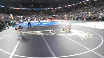 5th Place Match - Bentley Holmes, Mount Michael Benedictine vs Elijah McCrery, Bennington