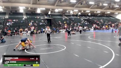 157 lbs Cons. Round 5 - Lane Ewing, Mary vs Warren Carr, Wyoming