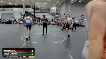 126 lbs Semis (4 Team) - Noah Rankin, 5forty Brawlers vs Jacob Labryer, Division-1 TC