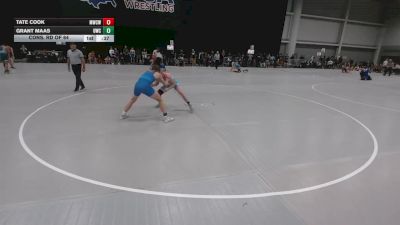 150 lbs Cons. Rd Of 64 - Grant Maas, UWC vs Tate Cook, MO West Championship Wrestling Club
