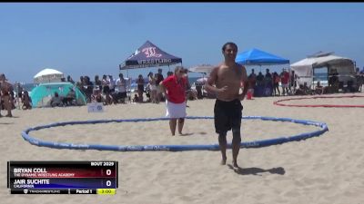 70 kg Quarterfinal - Bryan Coll, The Dynamic Wrestling Academy vs Jair Suchite, California