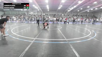 105 lbs Rr Rnd 1 - Carson Planer, Indiana Outlaws Silver vs Mason Marks, Estebuilt WC