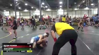 96 lbs Round 2 (6 Team) - Rilynn Younker, Ares vs Ryan Sharp, Death Squad