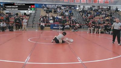 125 lbs Quarterfinal - Logan Sallot, Gannon vs Gavin Boland, Millersville