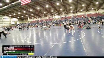 140 lbs Cons. Semi - Cael Hoopes, JWC vs Jay Ramirez, Payette Wrestling Club