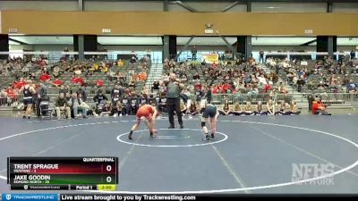 106 lbs Quarterfinals (8 Team) - Jake Goodin, Edmond North vs Trent Sprague, Mustang