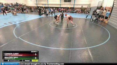 201-209 lbs Round 2 - Connor Curry, Lingle-Ft. Laramie/Southeast vs Brayden Wall, Thompson Valley