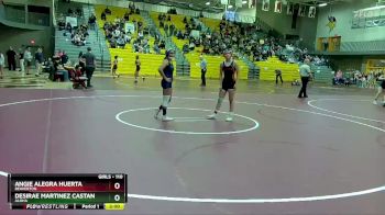 110 lbs Quarterfinal - Desirae Martinez Castanon, Aloha vs Angie Alegra Huerta, Beaverton