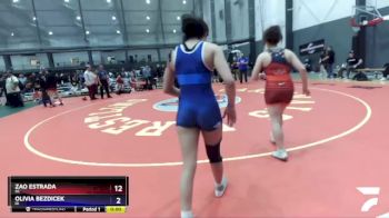 130 lbs 5th Place Match - Raeanna Halvorson, CA vs Gillian O`Neal, WA