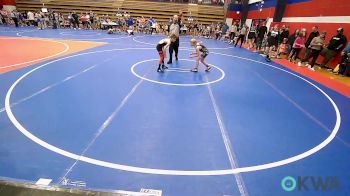 73 lbs Semifinal - Jace Hebert, Poteau Youth Wrestling Academy vs Xander Montgomery, Skiatook Youth Wrestling 2022-23