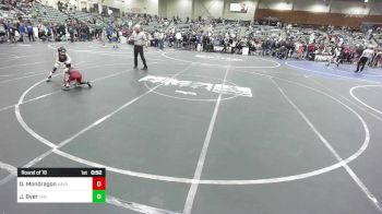 50 lbs Round Of 16 - Deklan Mondragon, Ravage WC vs Jacob Byer, The Rock Of Redmond