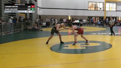 174Red lbs Rr Rnd 2 - Connor Wetzel, Lock Haven vs Gage LaPlante, Army West Point