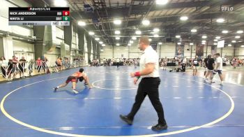 132 lbs Rr Rnd 1 - Nick Anderson, Indiana Outlaws Blue vs Nikita Li, Team Shutt King Penguin