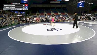 135 lbs Champ. Rd Of 64 - Addison Brown, MO vs Ivana Cuellar, CA