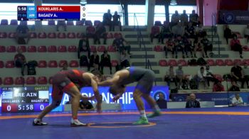 86 kg Qualif. - Angelos Kouklaris, Greece vs Arslan Bagaev, Individual Neutral Athletes