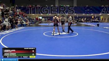 170 lbs Champ. Round 2 - Aiden Knight, McAdory High School vs Joseph Apps, Spanish Fort