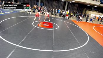 165 lbs Semifinal - Kayden Roach, Bourbonnais vs Mark Aeschliman, Metamora Township