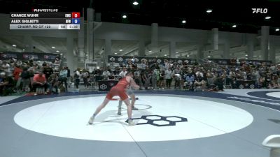 57 kg Champ. Rd Of 128 - Chance Wuhr, Cougar Wrestling Club vs Alex Giglietti, Brevard FCA Wrestling