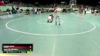 175 lbs 1st Place Match - Xavier Smith, Fishers vs Waylon Cressell, Warren Central