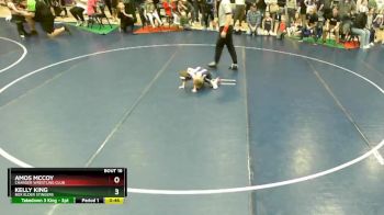 36 lbs Cons. Semi - Kelly King, Box Elder Stingers vs Amos McCoy, Charger Wrestling Club