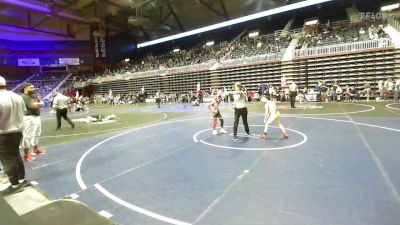 58 lbs Quarterfinal - Anthony Salinas Lenox, Pomona Elite vs Kade Walker, Wyoming Underground