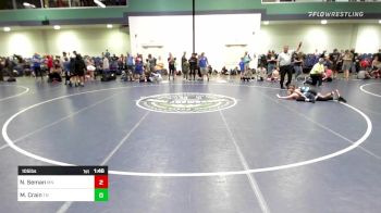 105 lbs Semifinal - Nolan Seman, MN vs Michael Crain, TN