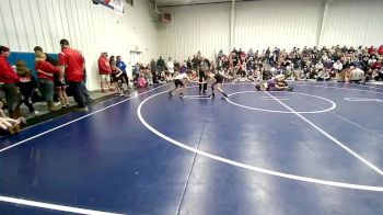 70 lbs Rr Rnd 2 - Kamden Lacy, Miami Takedown Club vs Sean Barton, Warrior Wrestling Club