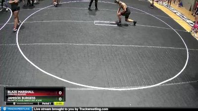 132 lbs Round 3 - Jamison Burgess, Palmetto State Wrestling Acade vs Blaze Marshall, Carolina Reapers