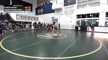 120 lbs Quarterfinal - Samara Gaffino-Vayda, Esperanza vs Jocelyn Chacon, Mission Viejo