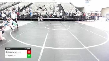 73-M lbs Consi Of 8 #2 - Brynn Cunningham, UpperTownship vs Dominic BUcci, Buxton (NJ)