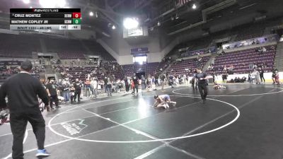 49 lbs Cons. Quarters - Cruz Montez, Steel City Reloaded Wrestling Club vs Mathew Copley Jr, Steel City Reloaded Wrestling Club