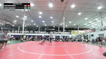 108 lbs Rr Rnd 1 - Brayden Borst, Homegrown Black - HSC vs Josh Hamilton, Team Nauman DC United - HSC