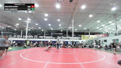 108 lbs Rr Rnd 1 - Brayden Borst, Homegrown Black - HSC vs Josh Hamilton, Team Nauman DC United - HSC