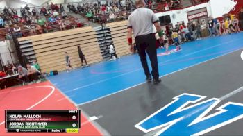 45 lbs Cons. Semi - Nolan Malloch, Contenders Wrestling Acadamy vs Jordan Rightmyer, Cloverdale Wrestling Club