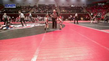 41 lbs Consi Of 8 #2 - Maverick Meyer, Skiatook Youth Wrestling vs Case Williams, Barnsdall Youth Wrestling