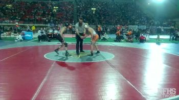 3A 106 lbs Champ. Round 1 - Kale Christensen, Snake River vs Kannon Gambrel, Buhl